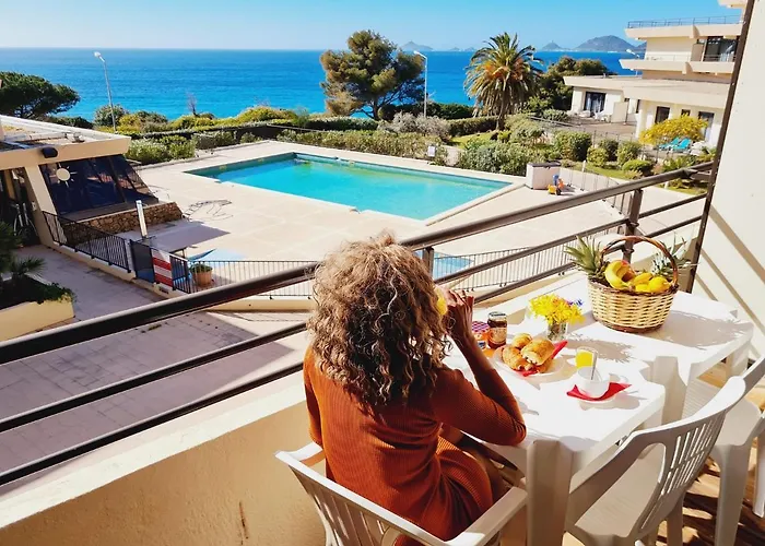 Cosyseaside Corsica Ajaccio Piscine Terrasse Mer